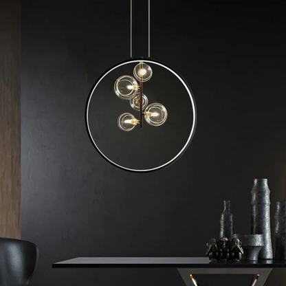 Simple Modern Black Hanging Lamp