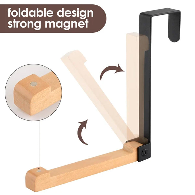 Space Saving Wooden Door Storage Hooks