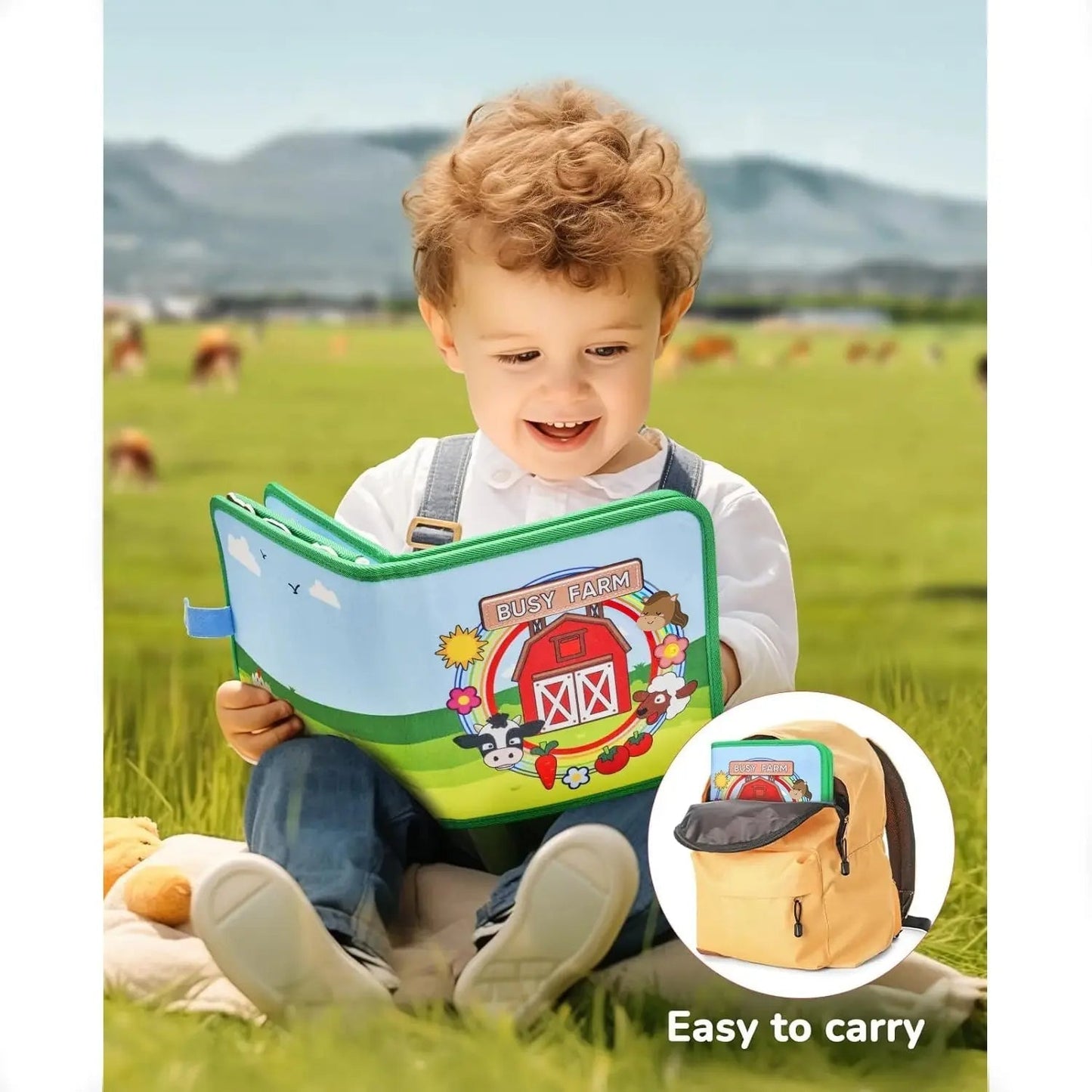 Fun Farm Animal Activity Book for Kids