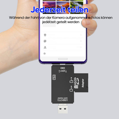 Multi-Function 6-in-1 USB Card Reader