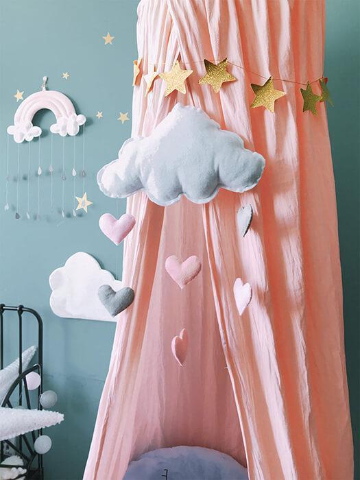 Cute Nursery Bed Canopy