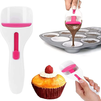 Easy Release Cake Serving Spoon