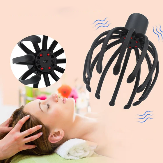 Relaxing Octopus Shiatsu Massager Head
