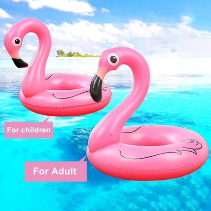 Fun Pink Pool Float Flamingo Raft