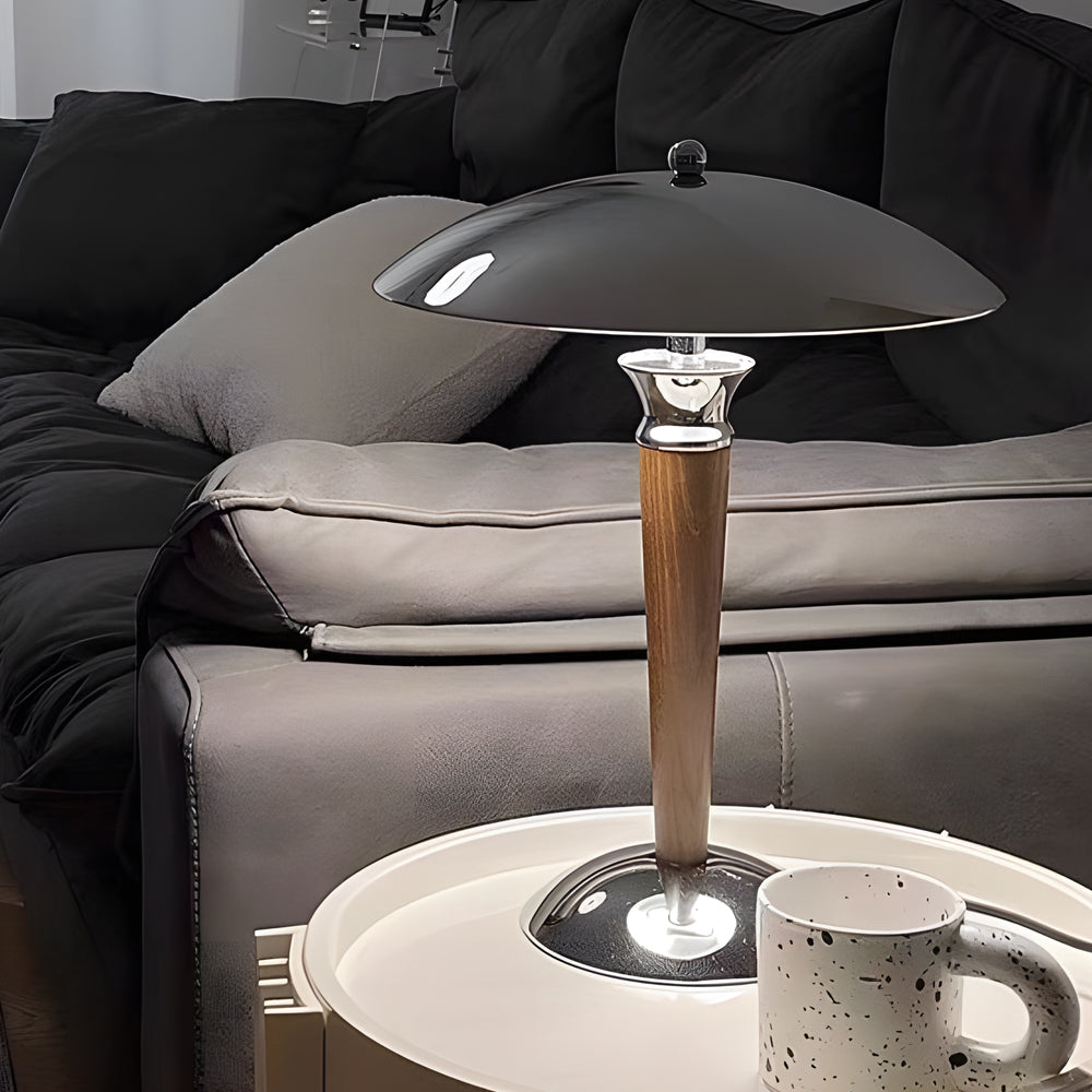 Vintage Nautical Mushroom Desk Lamp with Dimmer