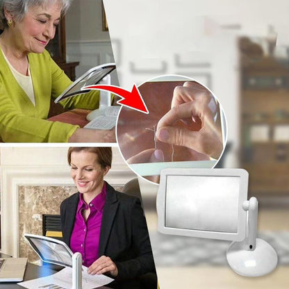 Portable LED Desktop Magnifying Glass