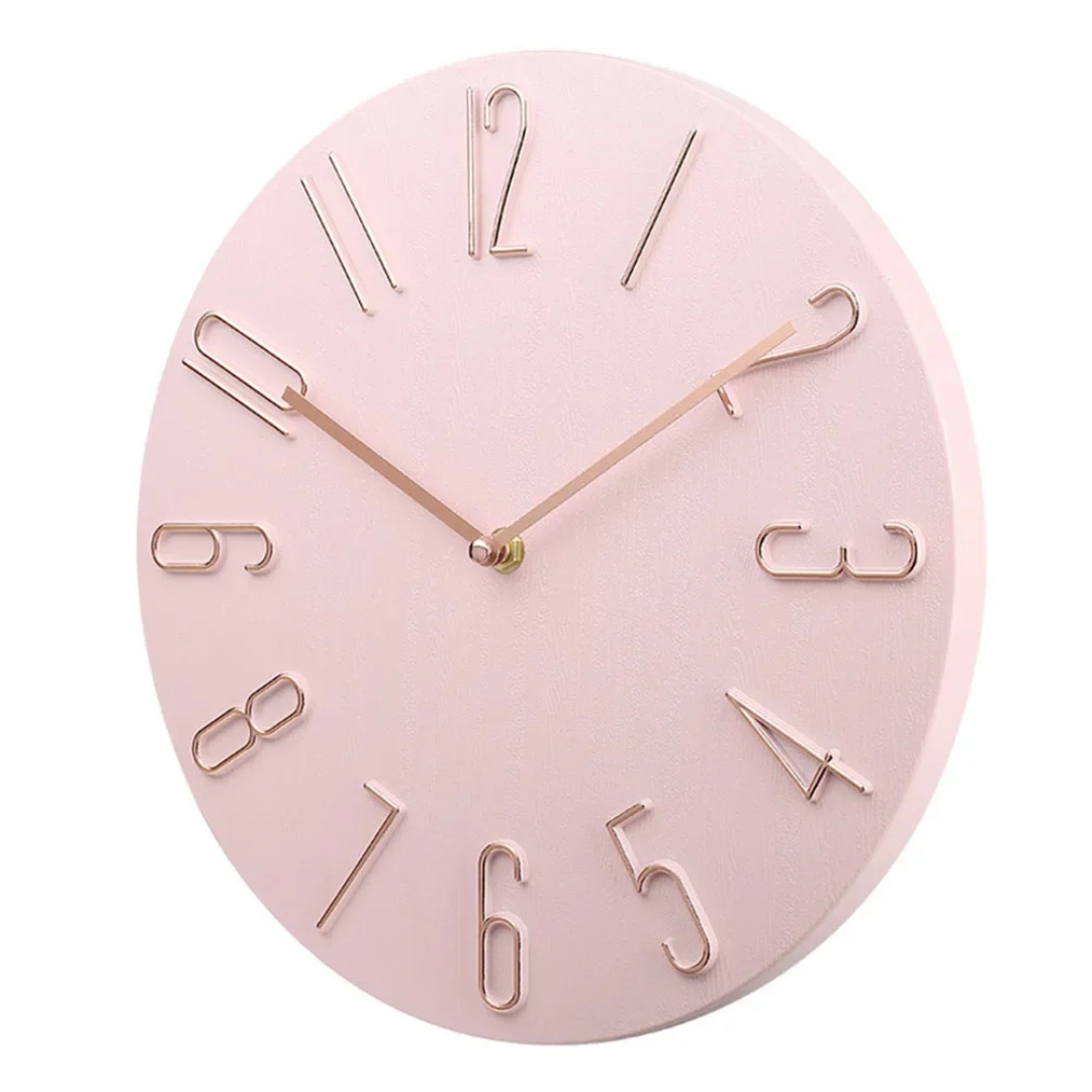 Vibrant Colorful Decorative Wall Clock - Fesara