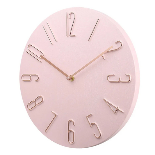 Vibrant Colorful Decorative Wall Clock - Fesara