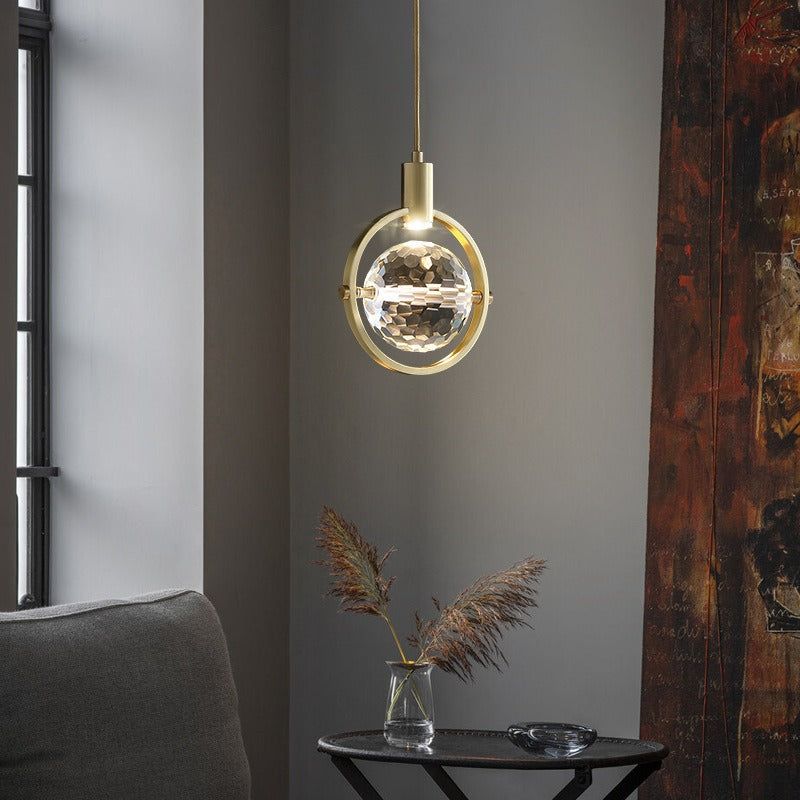 Luxurious Crystal Pendant Ceiling Light