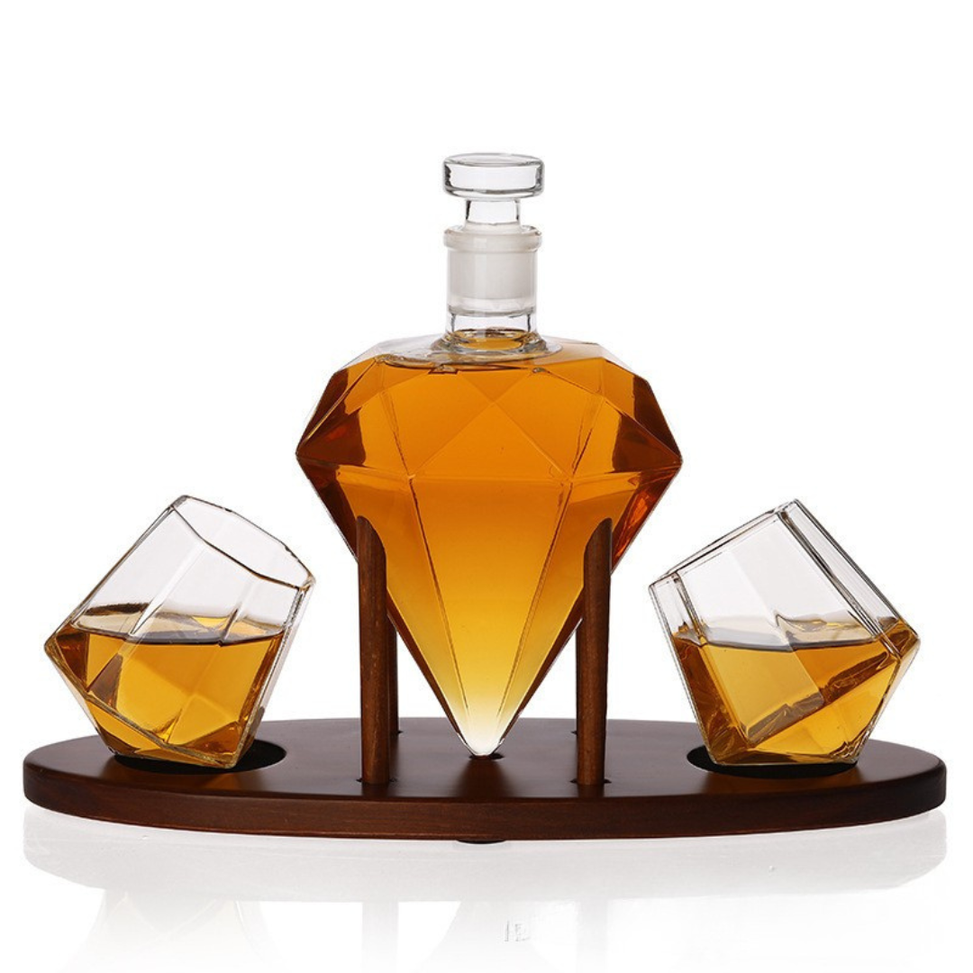 Luxury Whiskey Decanter Gift Set for Home Bar