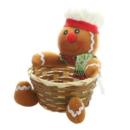Holiday Sweet Treat Woven Gift Basket