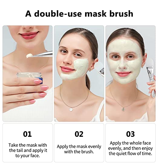 Dual Ended Facial Mask Applicator Brush