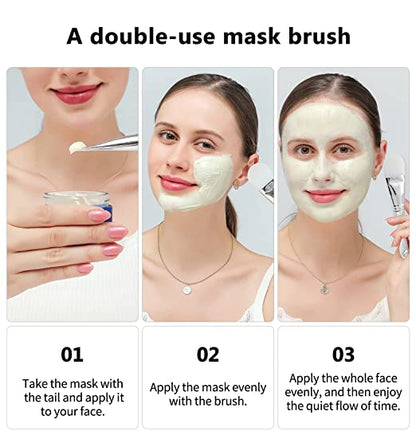Dual Ended Facial Mask Applicator Brush