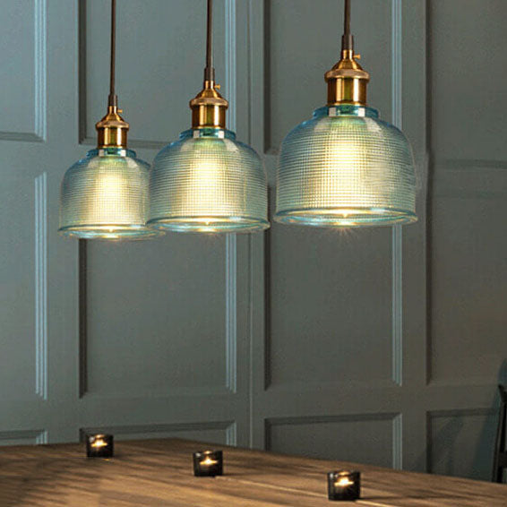 Classic Distressed Glass Pendant Light