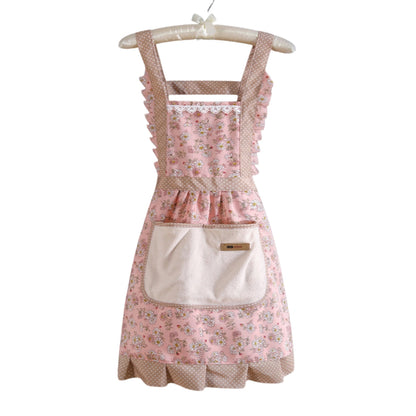 Classic Kitchen Apron Beautiful Floral Pattern