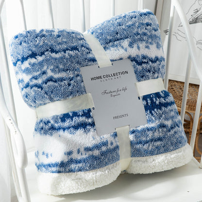 Plush Faux Fur Throw Blanket
