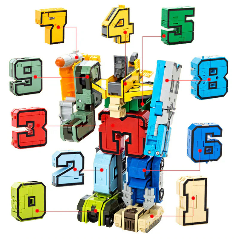 Fesara Building Play Action Figure with Numbers