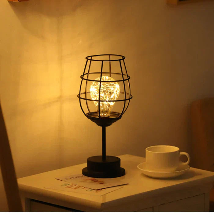 Elegant Glass Table Lamp for Home Decor