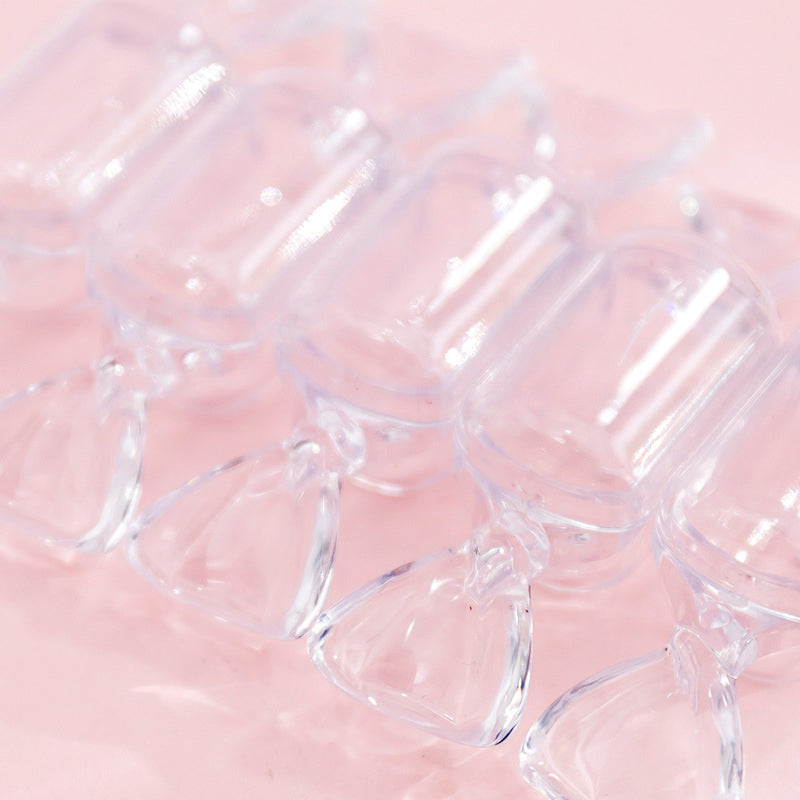 Clear Acrylic Candy Box Jewelry Organizer Set