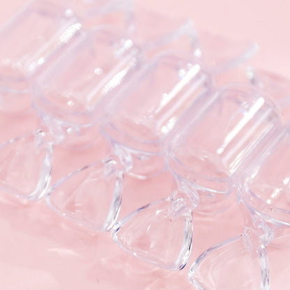 Clear Acrylic Candy Box Jewelry Organizer Set