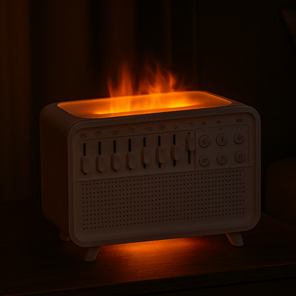 Soothing Sound Machine with Night Light & Humidifier
