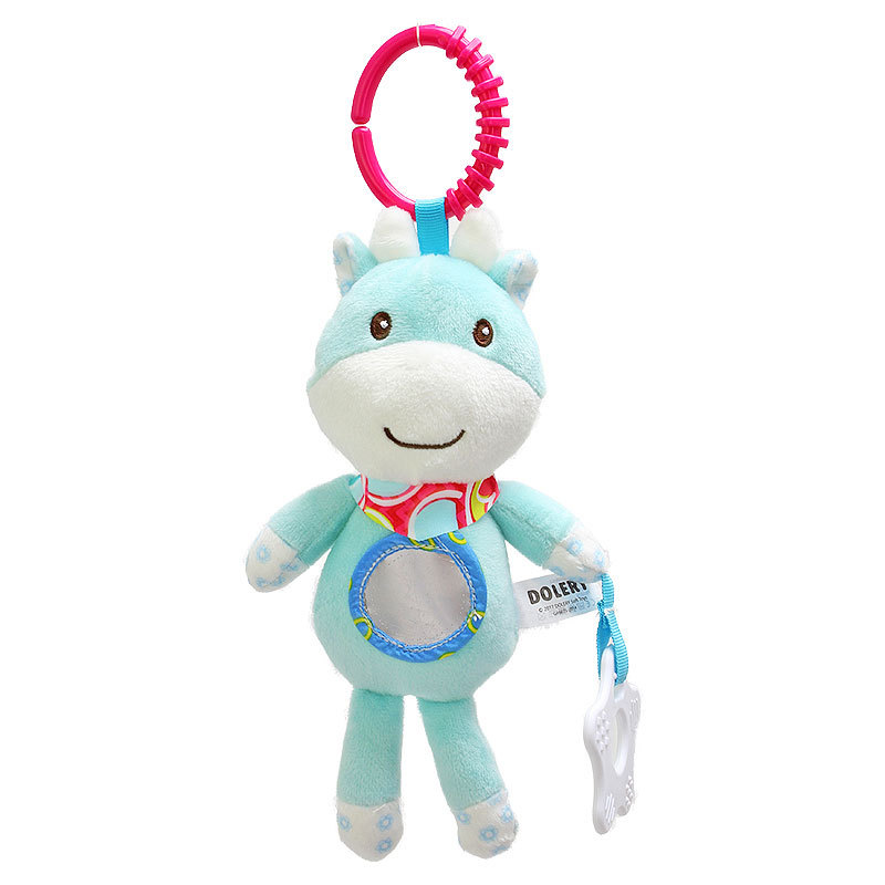Cute Baby Music Toy with Clip - Soft Plush Friend