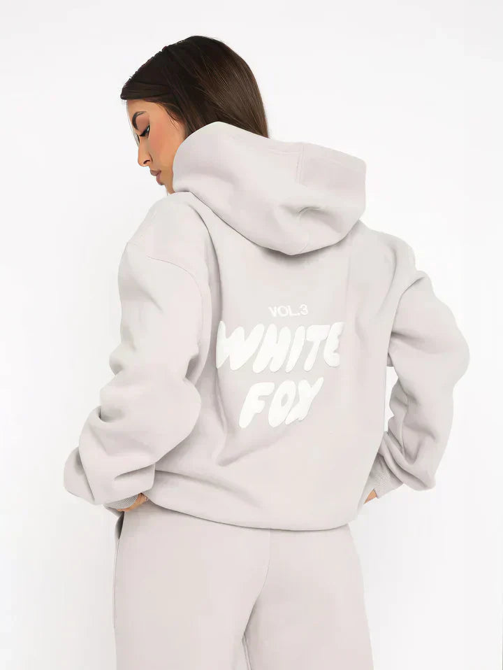 Soft Pink Hoodie and Sweatpants Set