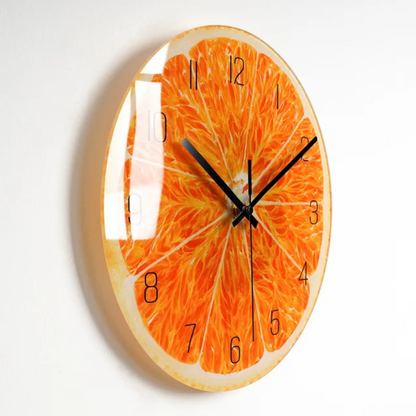 Big Clear Wall Clock - Simple Classic Home Decor