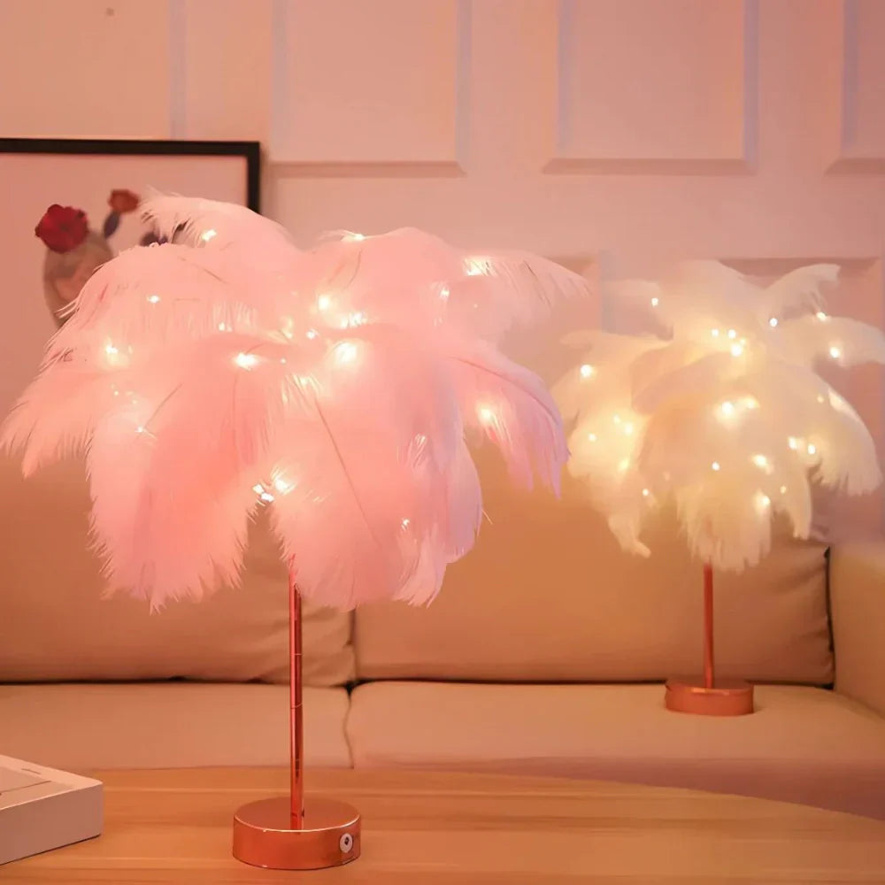 Tropical Palm Tree Table Lamp