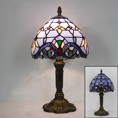 Stylish Rechargeable LED Tiffany Table Light