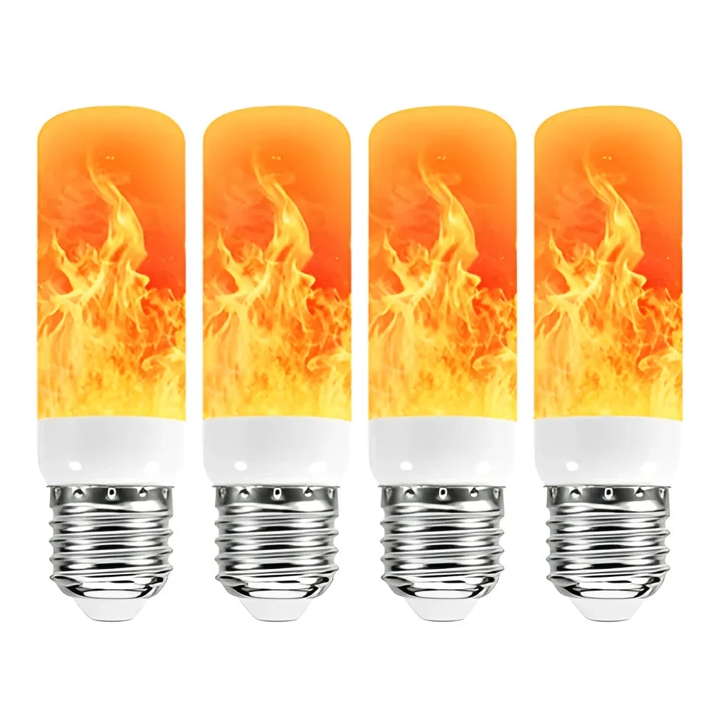 Warm Flame Effect Table Lamp