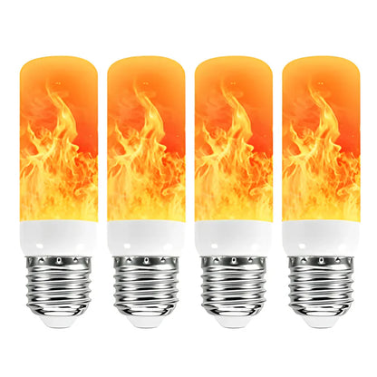 Warm Flame Effect Table Lamp