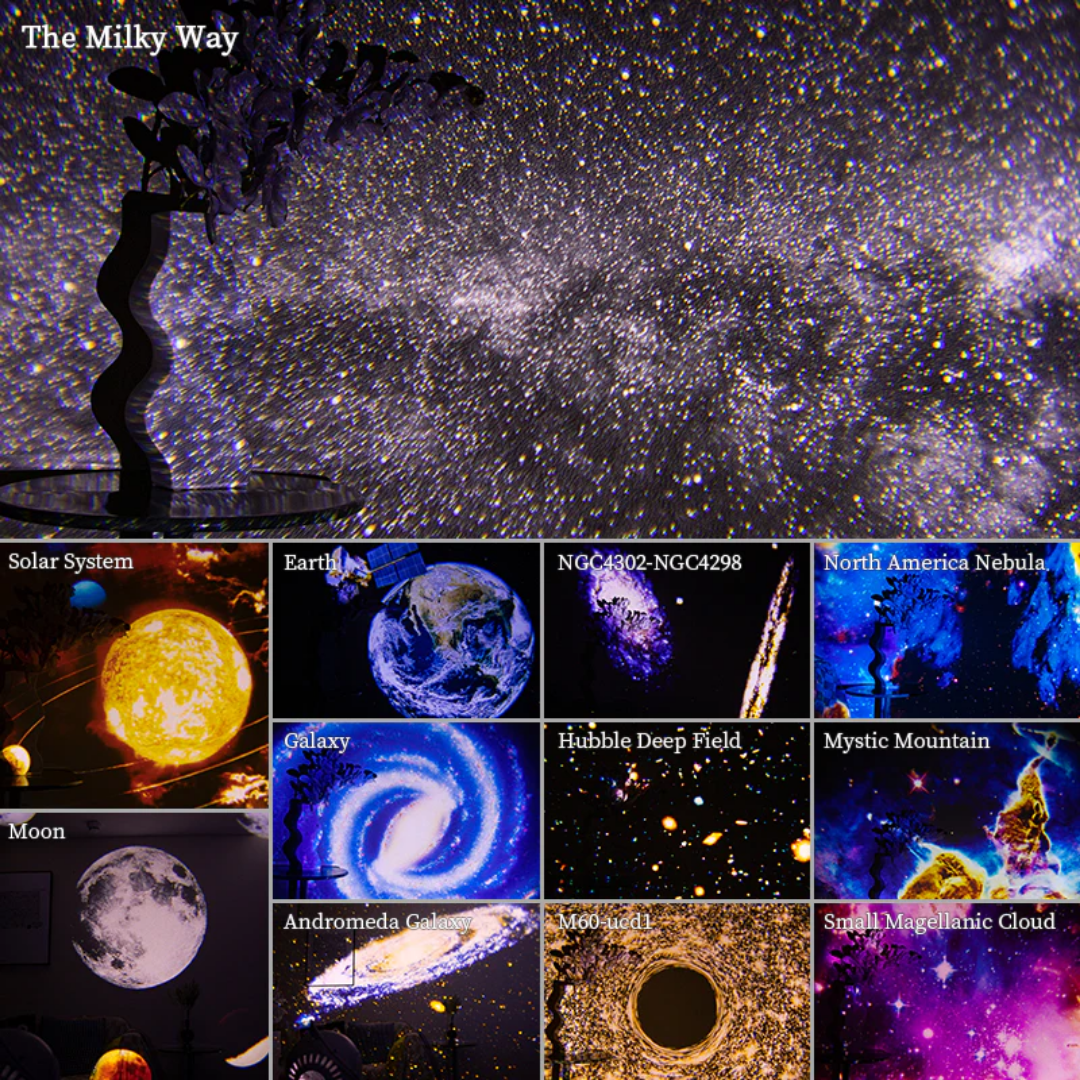 Cosmic Starry Night Sky Projector - Whole Room Lighting