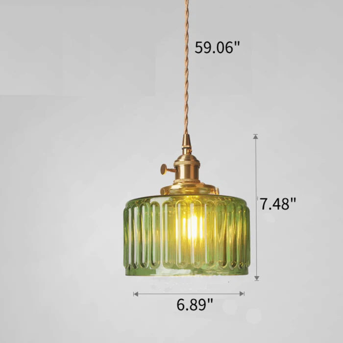 Luxurious Glass Drop Pendant Light