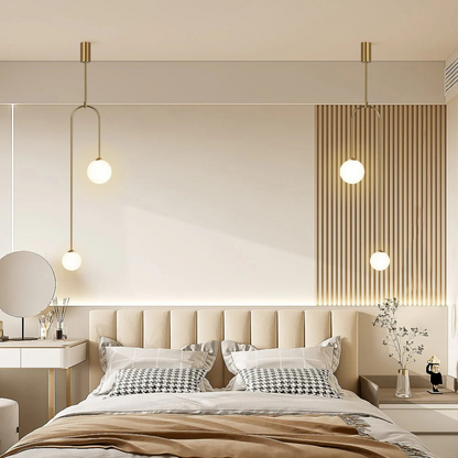 Elegant Home Glass Hanging Light