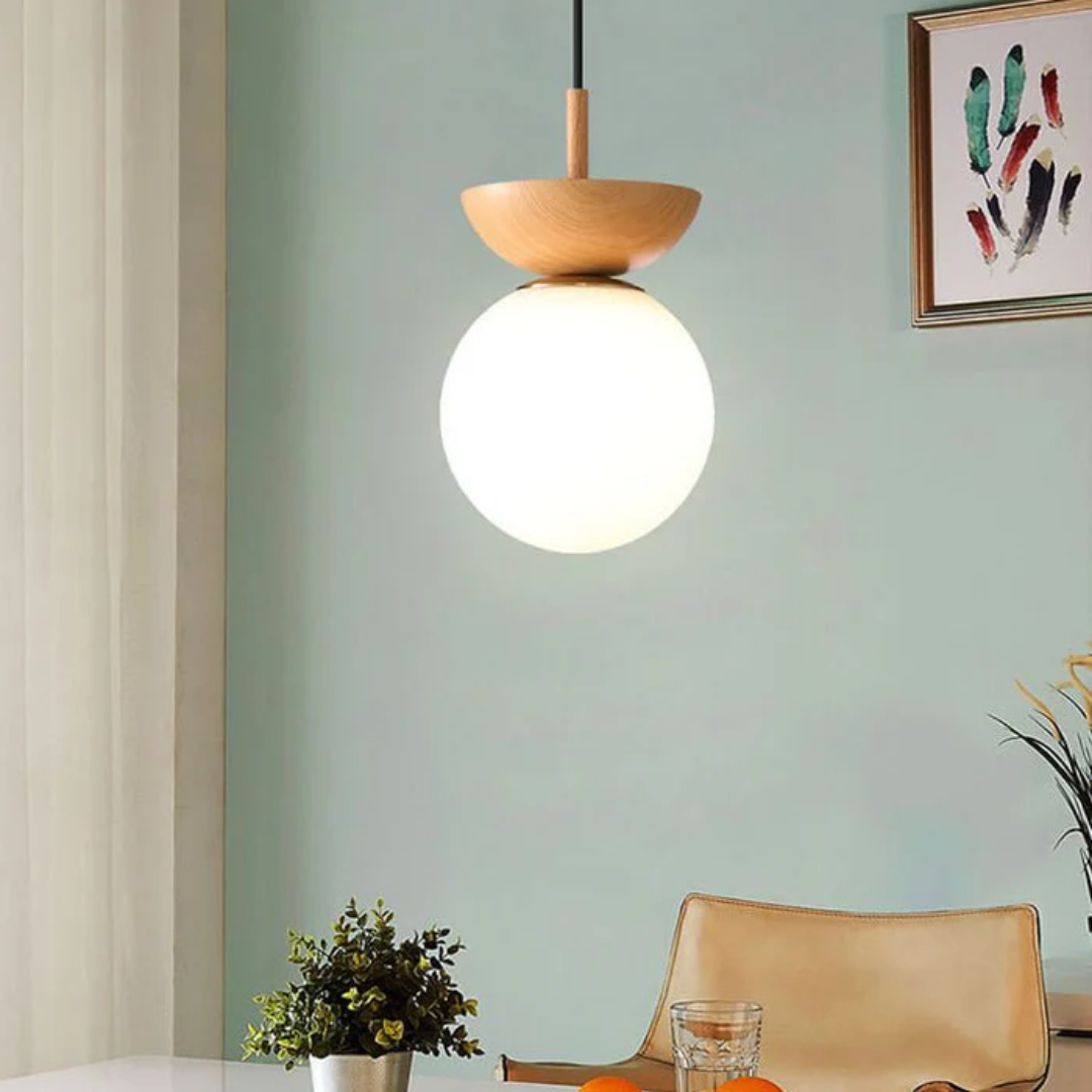 Asian Inspired Hanging Light Pendant