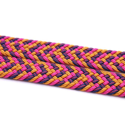 Elastic Woven Leather Belt