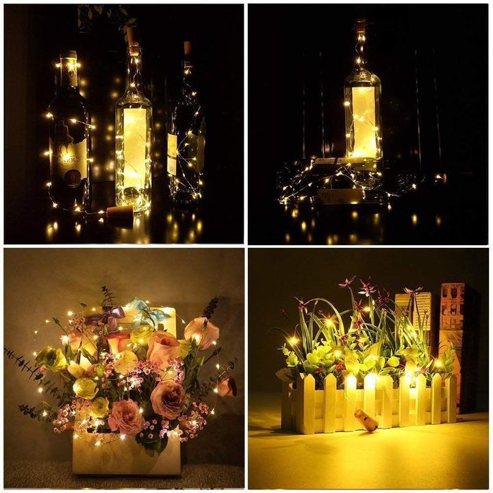 Gorgeous Glass Bottle Lamps