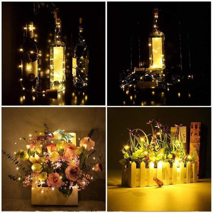 Gorgeous Glass Bottle Lamps