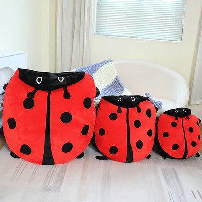 Cute Ladybug Soft Cushion Pillow