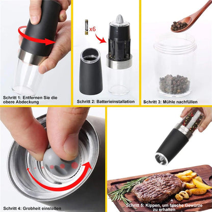 Automatic Electric Salt Pepper Grinder Mill