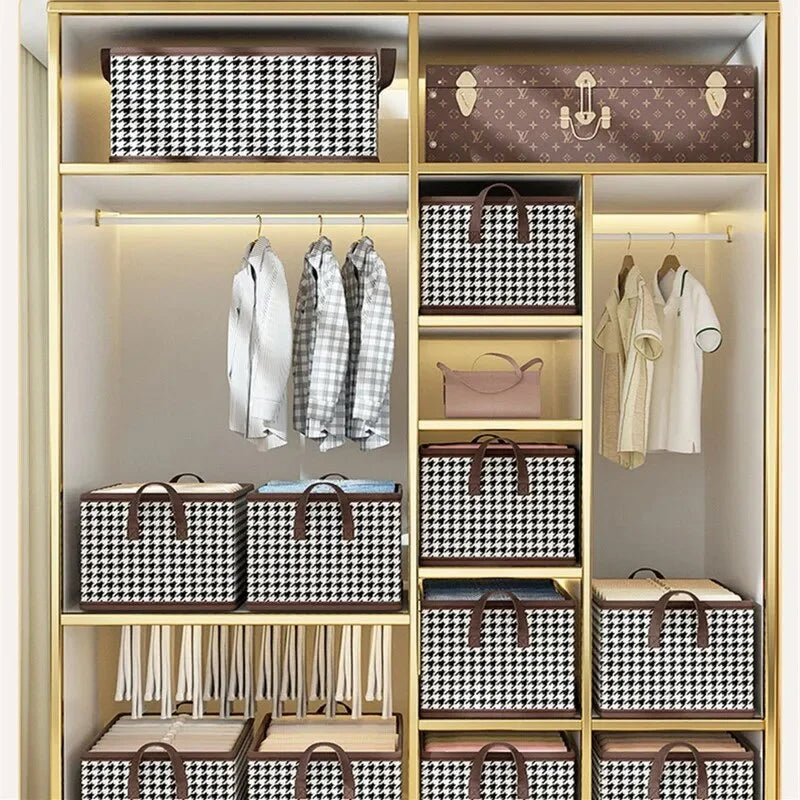 Space Saving Folding Jeans Storage for Closet