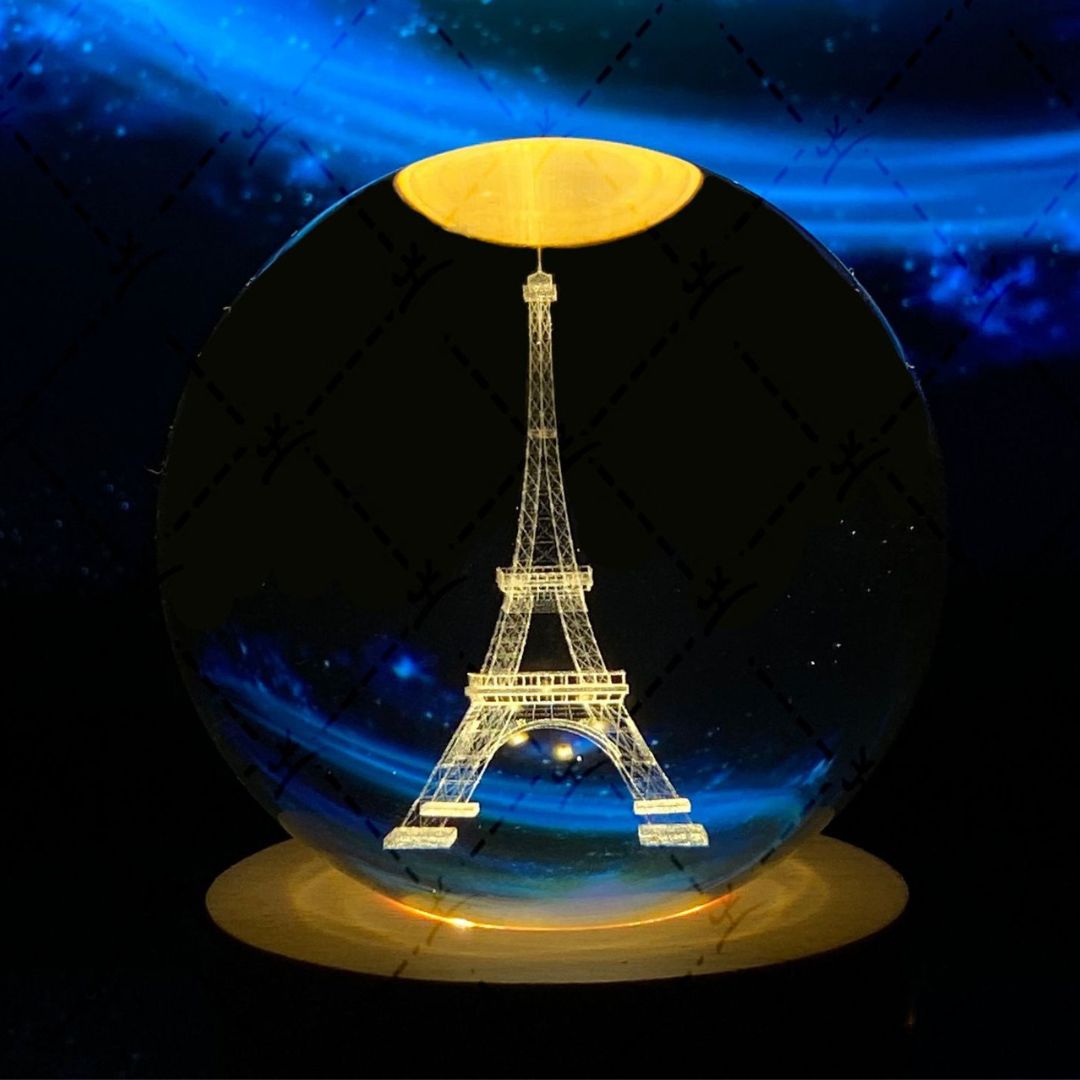 Shining Lunar Glass Orb