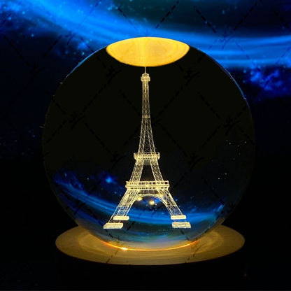 Shining Lunar Glass Orb