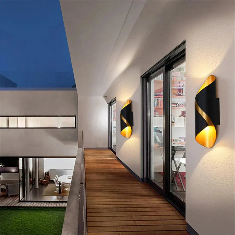 Bright Outdoor LED Wall Lamp for Modern Homes