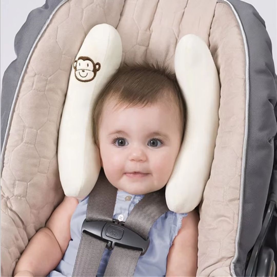 Comfy Kids Car Pillow - Soft Baby Head Support - Fesara