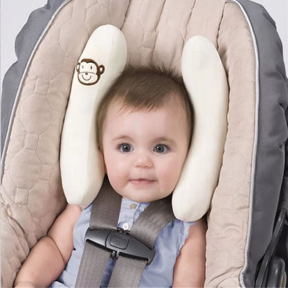 Comfy Kids Car Pillow - Soft Baby Head Support - Fesara