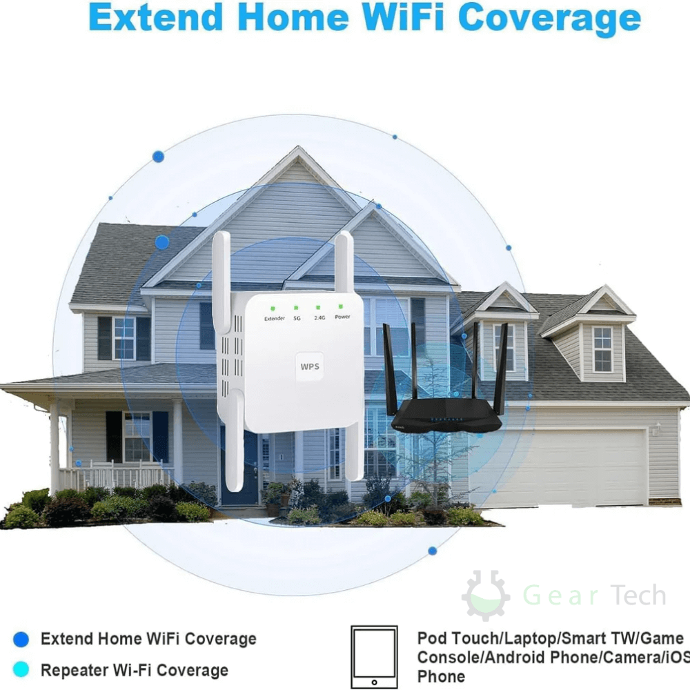 Fast Whole House WiFi Signal Amplifier Booster