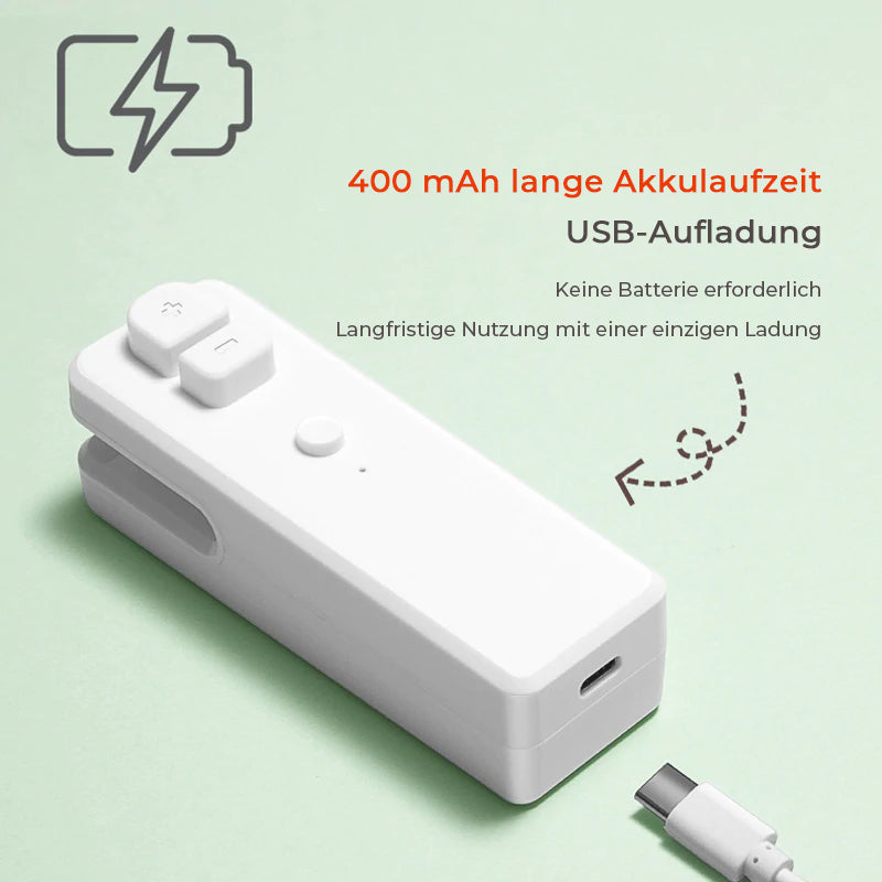 Compact Rechargeable Handheld Sealer Tool