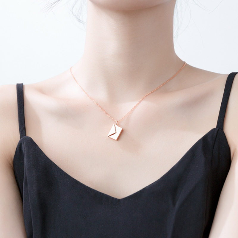 Fesara | Modern Titanium Steel Pendant Necklace